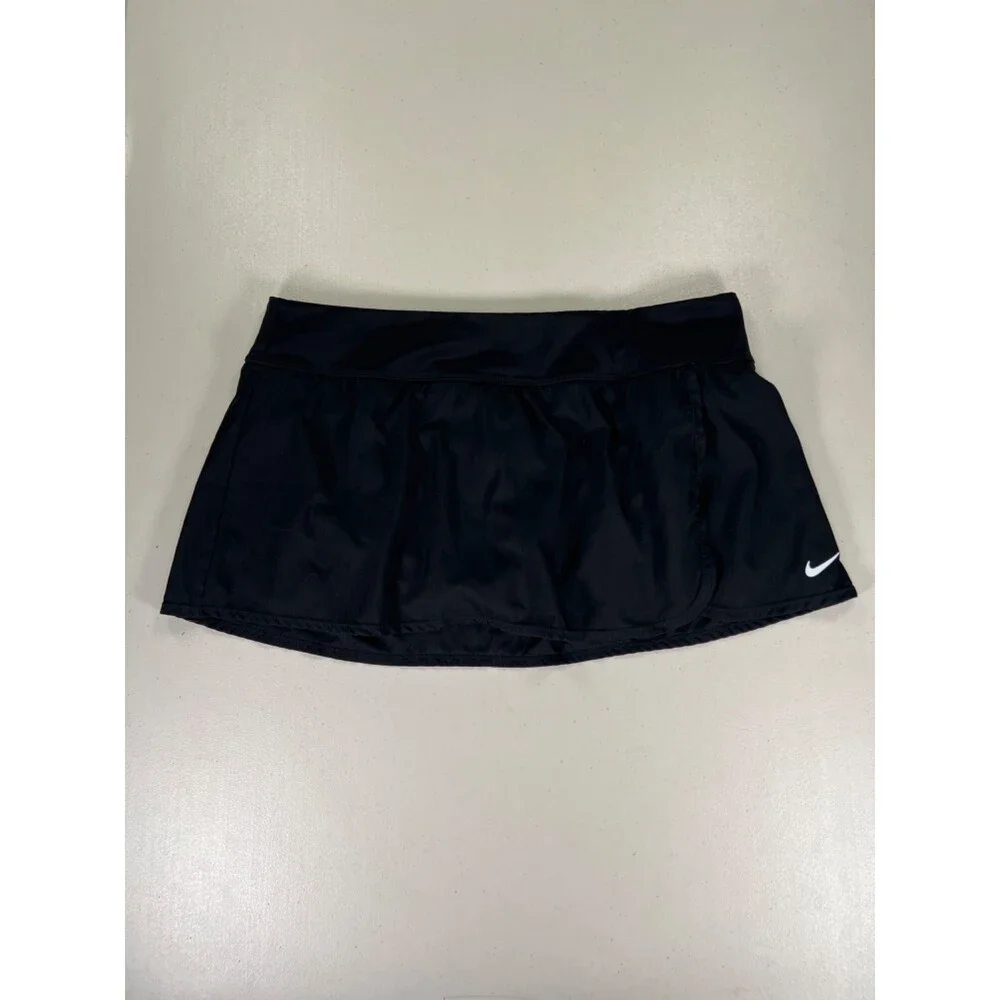 Nike Women's Black Swim Effortless Essential Boardskirt - XL